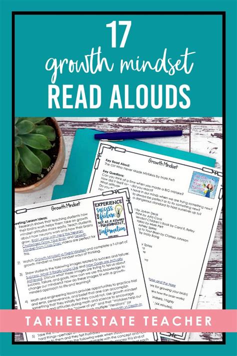 List Of Read Alouds For Teaching Growth Mindset — Tarheelstate Teacher Teaching Growth Mindset