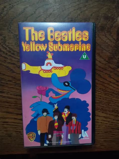 Vhs Video Kassette The Beatles Yellow Submarine Eur Picclick De