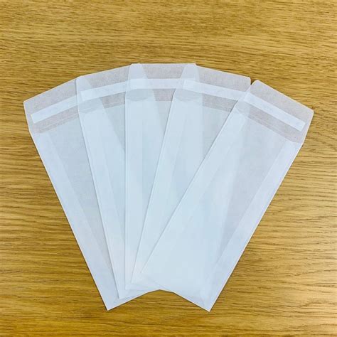 Glassine Envelopes Peel Seal Mm X Mm Eco Friendly Paper Bags