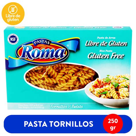 Comprar Pasta Roma Tornillo Gluten Free 250 G Walmart Costa Rica