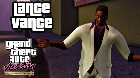 All Lance Vance Scenes In 4K GTA Vice City Definitive Edition YouTube