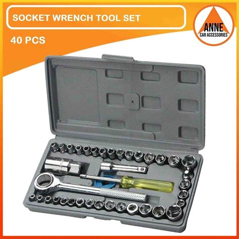 AIWA Best Quality 40 Pcs Auto Repair Hand Tool Combination Socket