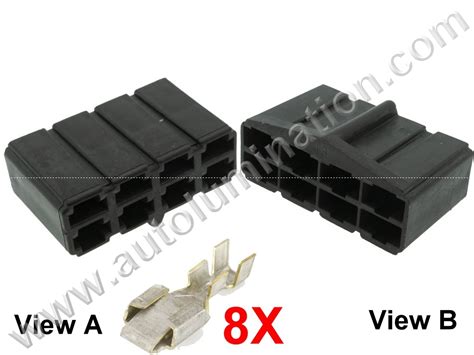 Female Connector Kit Plug Socket Pin Packard Delphi Aptiv