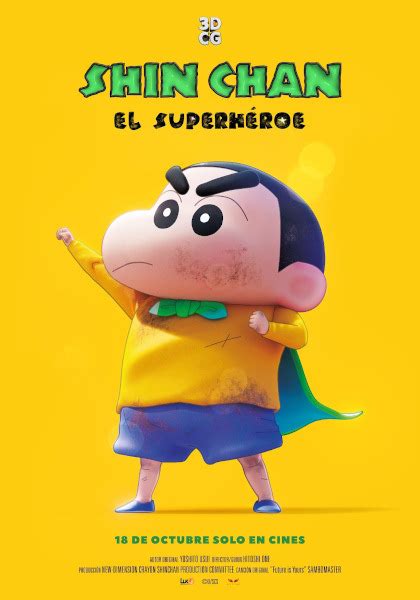 Shin Chan El superhéroe Película 2023 Crítica Reparto