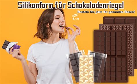 Diaxilu Schokoladenform Silikon Tafeln Tief Schokoladentafel