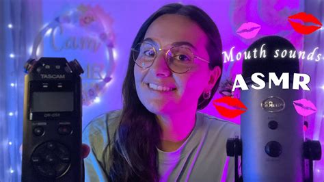 Asmr Bruits De Bouche Tr S Proche Du Micro Visuel Blue Y Ti