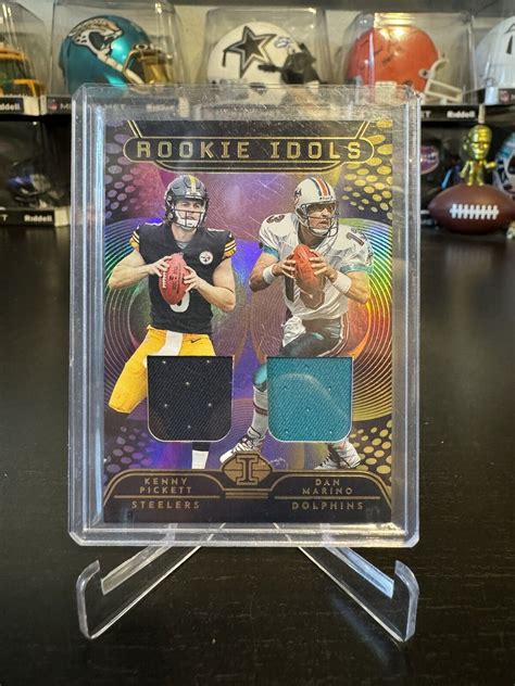 Illusions Kenny Pickett Dan Marino Rookie Idols Patch W Combined