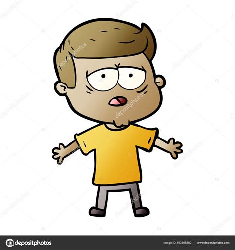 Vector Illustration Cartoon Man Stock Vector By Lineartestpilot 193108582