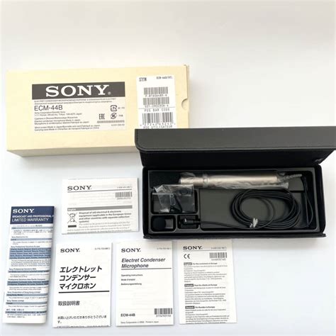 Yahooオークション Sony Ecm 44b ソニー ピンマイク エレクトレット