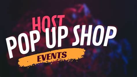 Hosting A Successful Pop Up Shop How To Plan Your Event Youtube