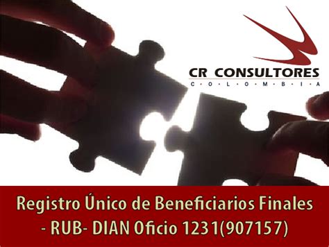 Registro Único de Beneficiarios Finales RUB DIAN Oficio 1231 907157