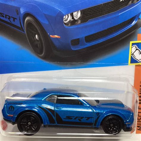 ホットウィール ダッジ チャレンジャー SRT デーモン 水色 Hot Wheels 乗用車 売買されたオークション情報yahooの商品情報をアーカイブ公開 オークファン