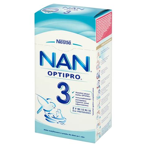 Nestle Nan Optipro 3 Mleko modyfikowane dla niemowląt 1 350 g