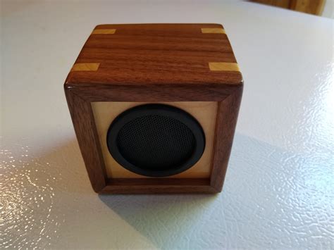 Handcrafted Wood Bluetooth Speaker Etsy