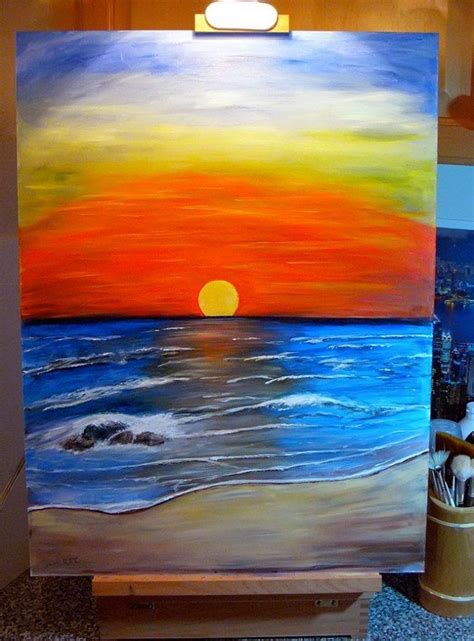 40 Simple Acrylic Painting Ideas To Try Harunmudak