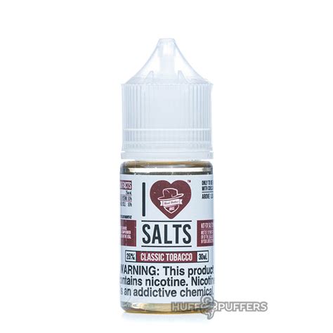 Classic Tobacco E Liquid I Love Salts By Mad Hatter