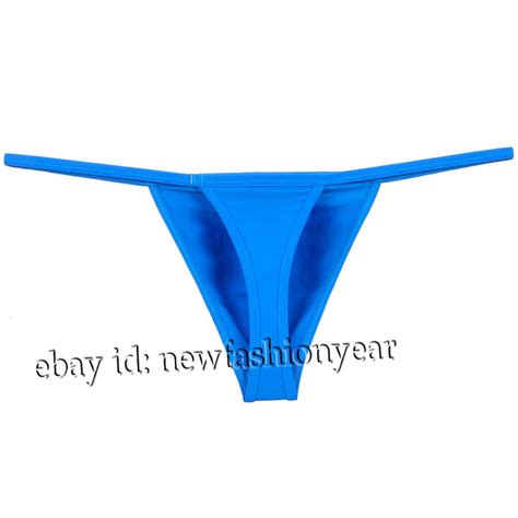Men Sexy String Bikini Tangas Guys Modal Stretchy T Back Briefs Thong Underwear EBay