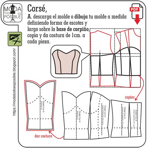 Armado del corsé