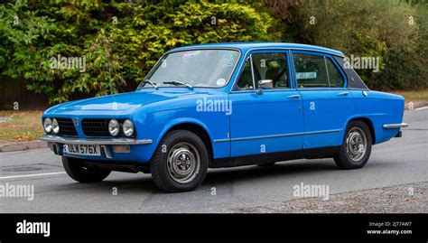 1981 Blue Triumph Dolomite 1500 Stock Photo Alamy