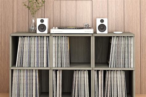 Vinyl Record Storage Shelves Home Organization | Cabinets Matttroy