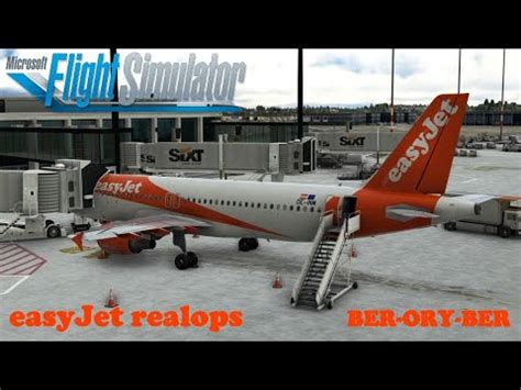 Msfs Vatsim Event Live Fenix A Vezy Easyjet Realops Berlin