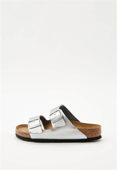 Сабо Birkenstock Arizona, цвет: серебряный, RTLADO016701 — купить в ...