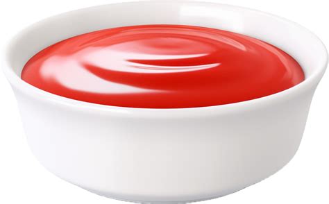 Ketchup Bowl Png With AI Generated 33888682 PNG