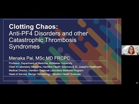 Clotting Chaos Anti Pf Disorders Other Catastrophic Thrombosis