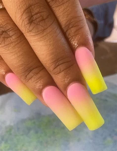 Yellow Ombre Nail Designs For Summer 2023 Morovan