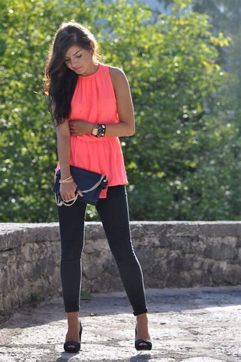 Neon And Black Clothes Design Summer Fashion Fashion