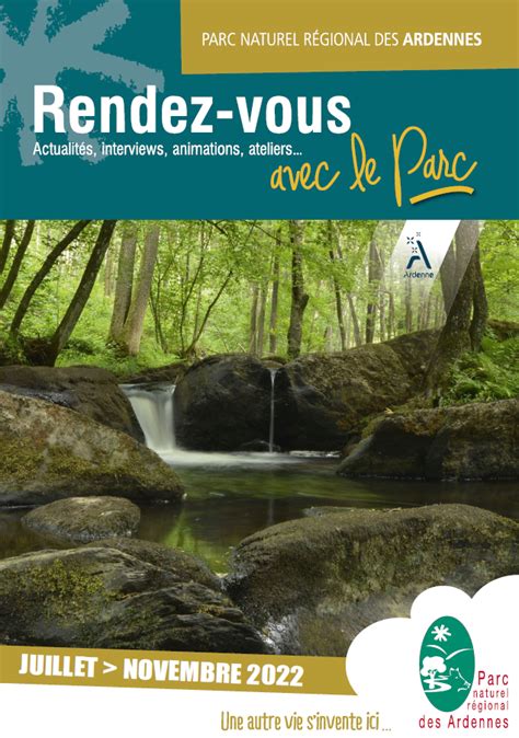 Rendez vous avec le Parc Parc Naturel Régional des Ardennes