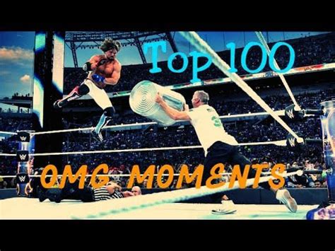 Wwe Top Omg Moments Of Wrestlemania Youtube