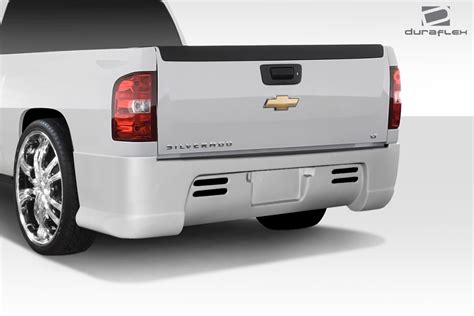 Rear Bumper Body Kit For 2012 Chevrolet Silverado 2007 2013 Chevrolet Silverado Duraflex Bt 3