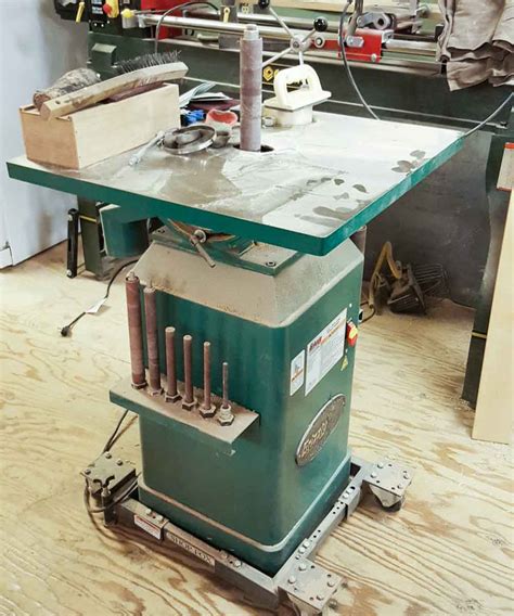 Used Grizzly G1071 Oscillating Spindle Sander – Coast Machinery Group