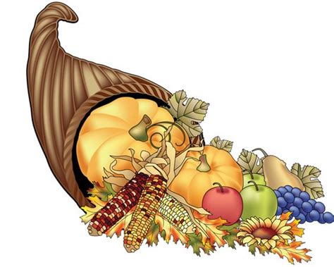 Cornucopia Clipart - 56 cliparts