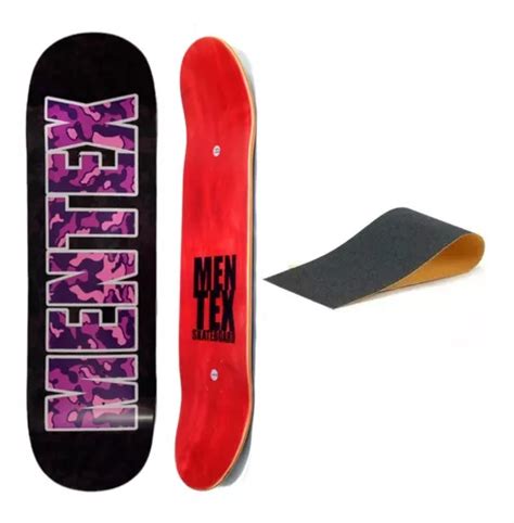 Shape Skate Mentex Maple 9 E Lixa Emborrachada Frete grátis