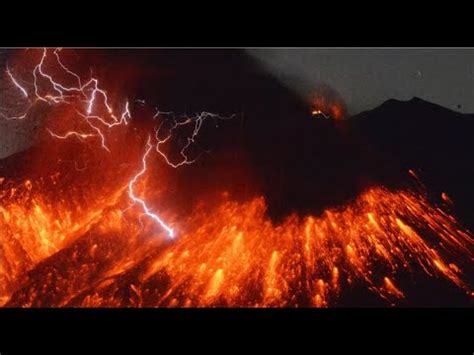 Vulc O Sakurajima Entra Em Forte Erup O E Emite Coluna De Cinzas De