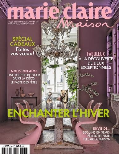 Marie Claire Maison N546 Décembre 2023 Janvier 2024 Télécharger