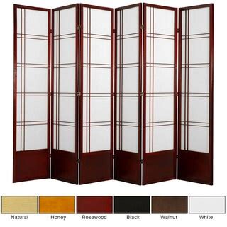 Wood And Rice Paper Foot Panel Double Cross Room Divider China