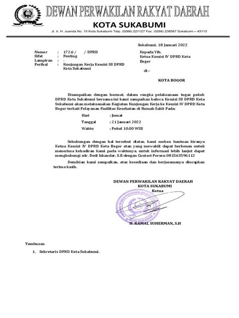 Surat Pengantar Dprd Pdf