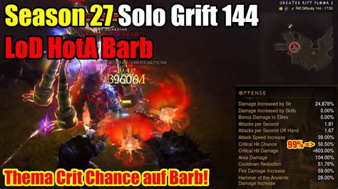 Season Solo Grift Lod Hota Barb Infos Zu Barb Crit Chance