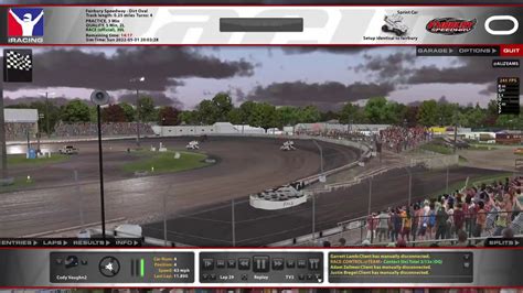 Iracing Dirt Sprint Cars At Fairbury Youtube