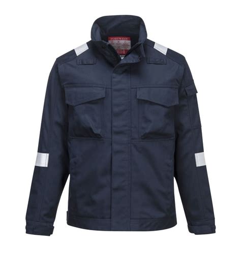 Veste Ultra Bizflame De Travail Bleu Portwest Achat Vente Pas Cher