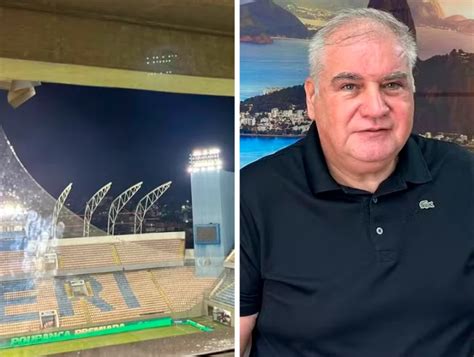 Diretor do Corinthians quebra vidro de camarote do estádio soco e