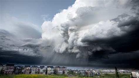 Reports Of Toonie Sized Hail In Southeast Calgary As Southern Alberta