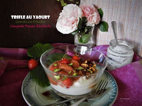 Recettes De Trifles Et Rhubarbe