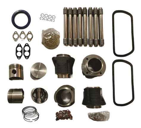 Kit Pistão Camisa Aneis Fusca 1300 8v 1968 A 1984 Gasolina