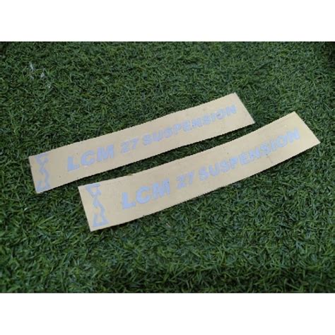 Jual Stiker Lcm 27 Suspension Putih Shopee Indonesia