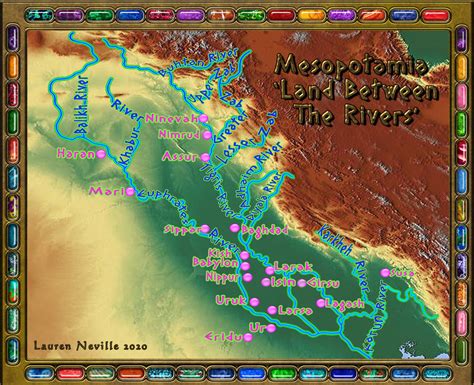 New Mesopotamia River System by eleivana on DeviantArt