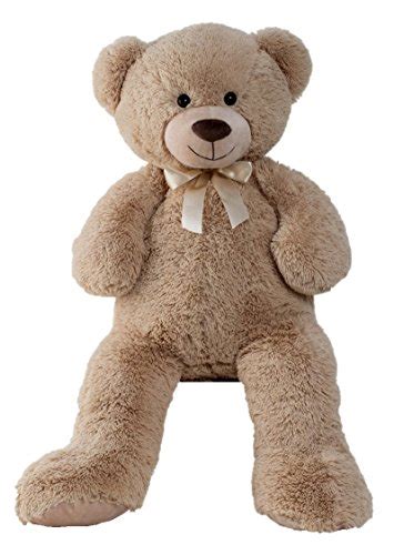 Xxl Teddyb R M Hellbraun Kuschelb R Kuscheltier Stofftier B R Teddy